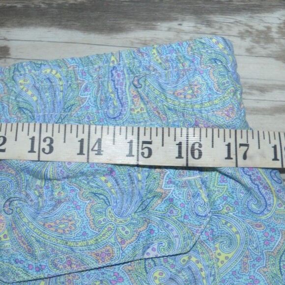 Michael's Men's Cyclist Liner Swim Trunks Bathing Suit -Paisley Storm Large - Picture 8 of 8